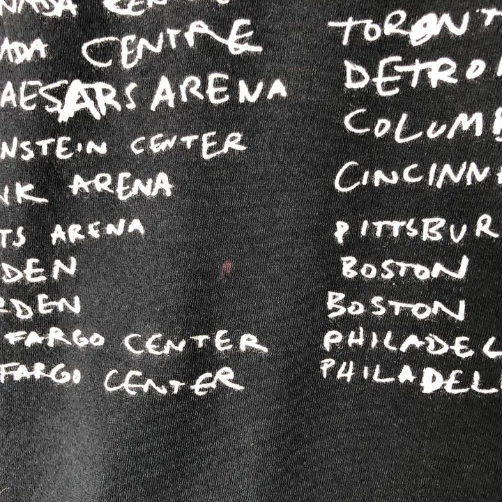 RADIOHEAD Band T-Shirt, Men's Size Medium cotton black type Vintage Second Hand