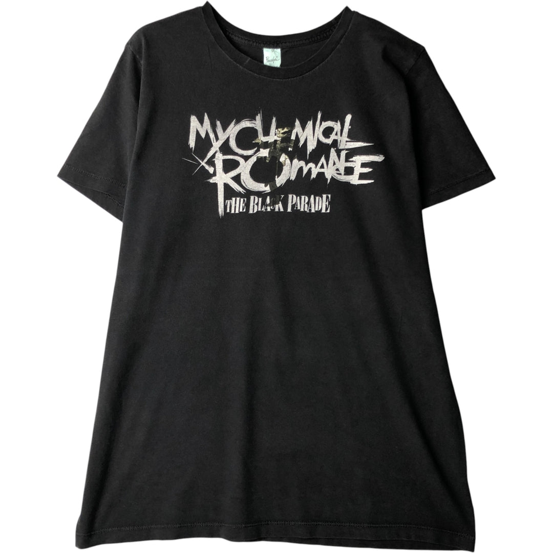 MY CHEMICAL ROMANCE Band T-Shirt, Made in USA, Men's Size L cotton black type Vintage Second Hand