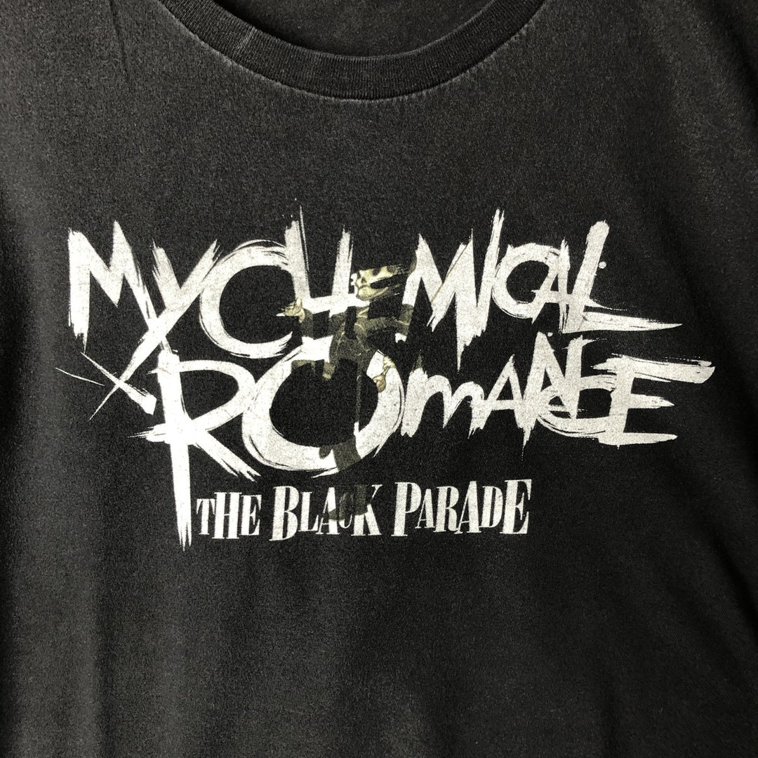 MY CHEMICAL ROMANCE Band T-Shirt, Made in USA, Men's Size L cotton black type Vintage Second Hand