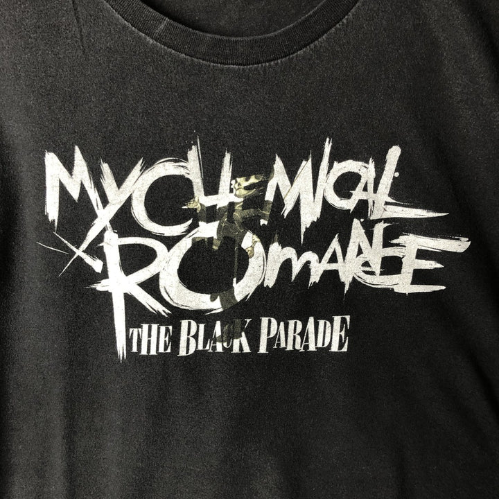 MY CHEMICAL ROMANCE Band T-Shirt, Made in USA, Men's Size L cotton black type Vintage Second Hand