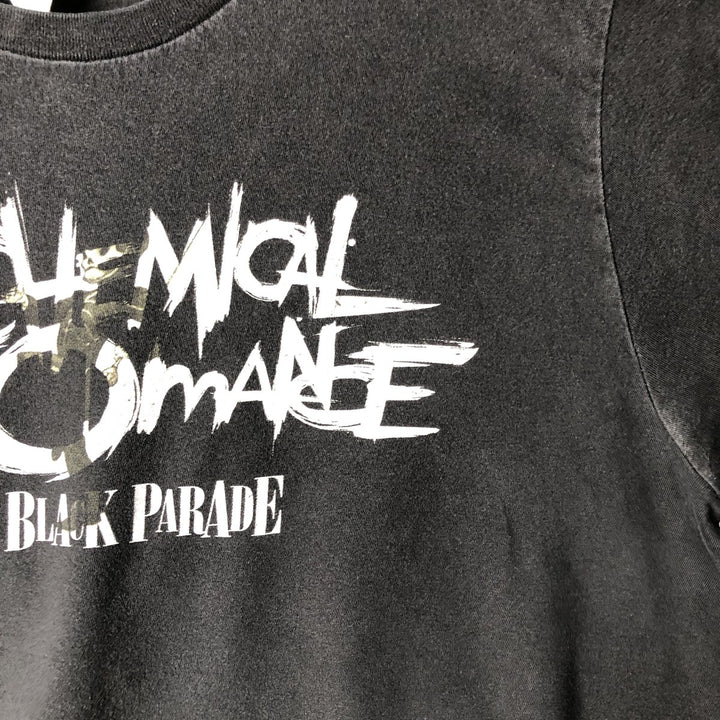 MY CHEMICAL ROMANCE Band T-Shirt, Made in USA, Men's Size L cotton black type Vintage Second Hand
