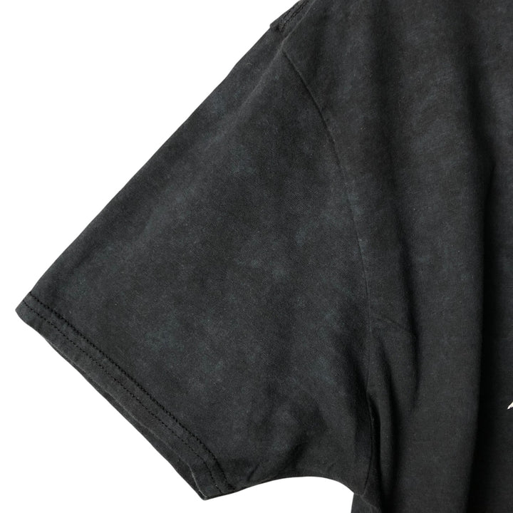 Metallica Skull Pattern Band T-Shirt, Men's Size L unclear black type Vintage Second Hand