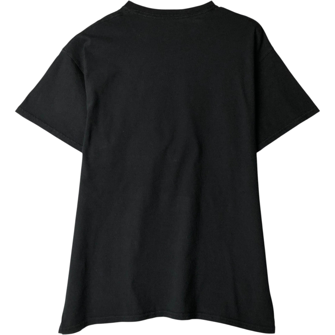 NIRVANA Nirvana Band T-shirt, Band T, Men's L size cotton black type Vintage Second Hand