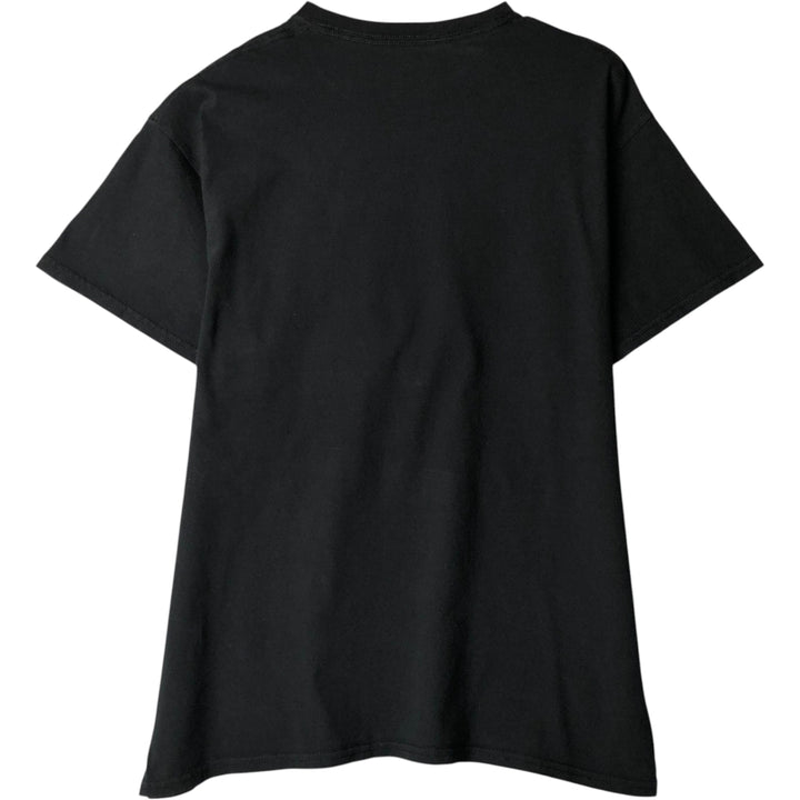 NIRVANA Nirvana Band T-shirt, Band T, Men's L size cotton black type Vintage Second Hand