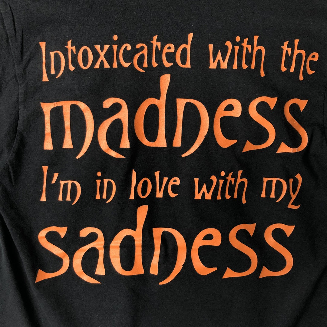 THE SMASHING PUMPKINS Smashing Pumpkins Band T-shirt Band T Men's S equivalent cotton black type Vintage Second Hand