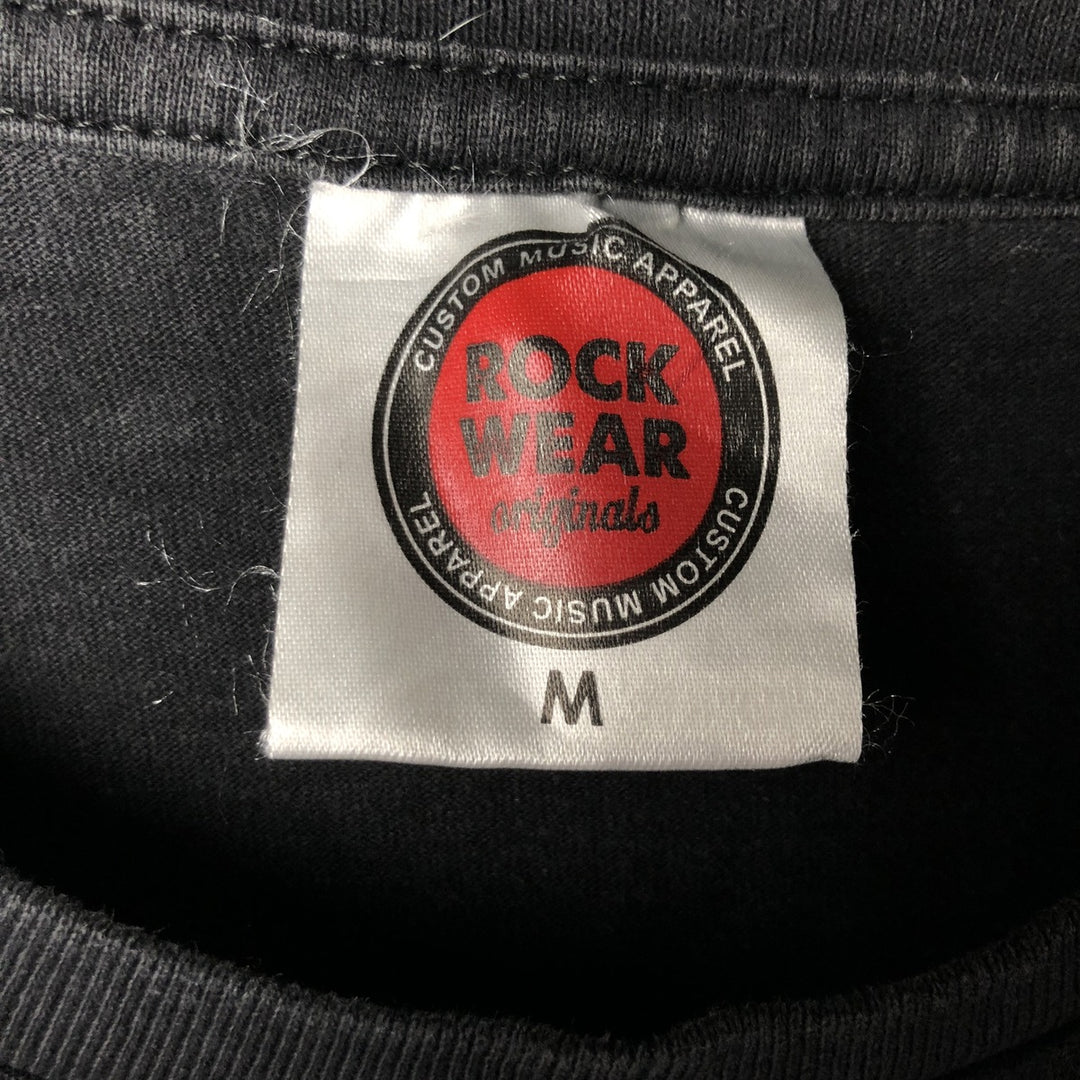 ROCK WEAR BLINK182 Blink 182 Band T-Shirt, Men's Medium cotton black type Vintage Second Hand