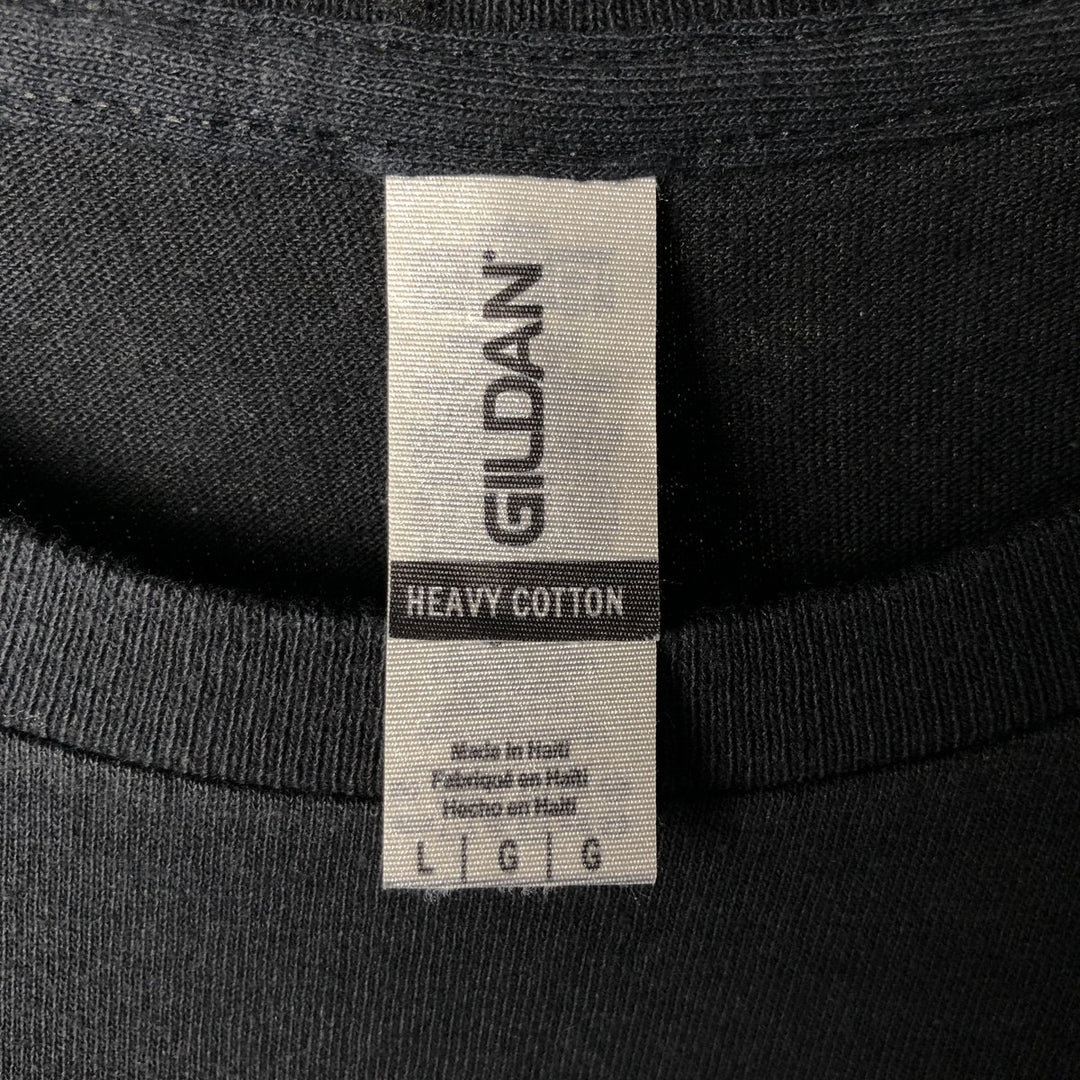 Gildan Post Malone Rap T-Shirt, Men's Size L cotton black type Vintage Second Hand