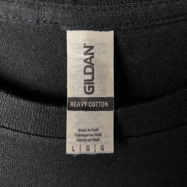 Gildan Post Malone Rap T-Shirt, Men's Size L cotton black type Vintage Second Hand