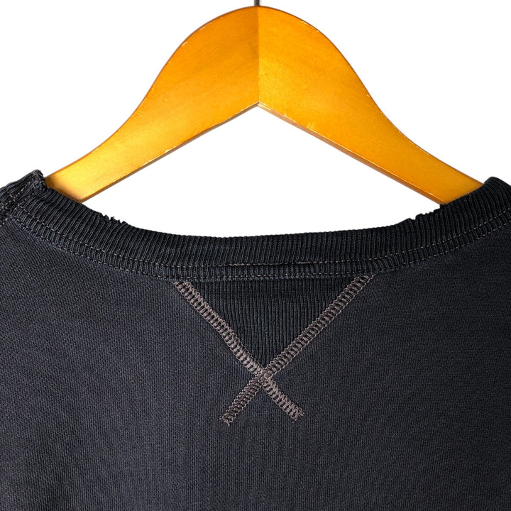 Ralph Lauren POLO JEANS COMPANY Logo sweatshirt, men's XL size cotton black type Vintage Second Hand