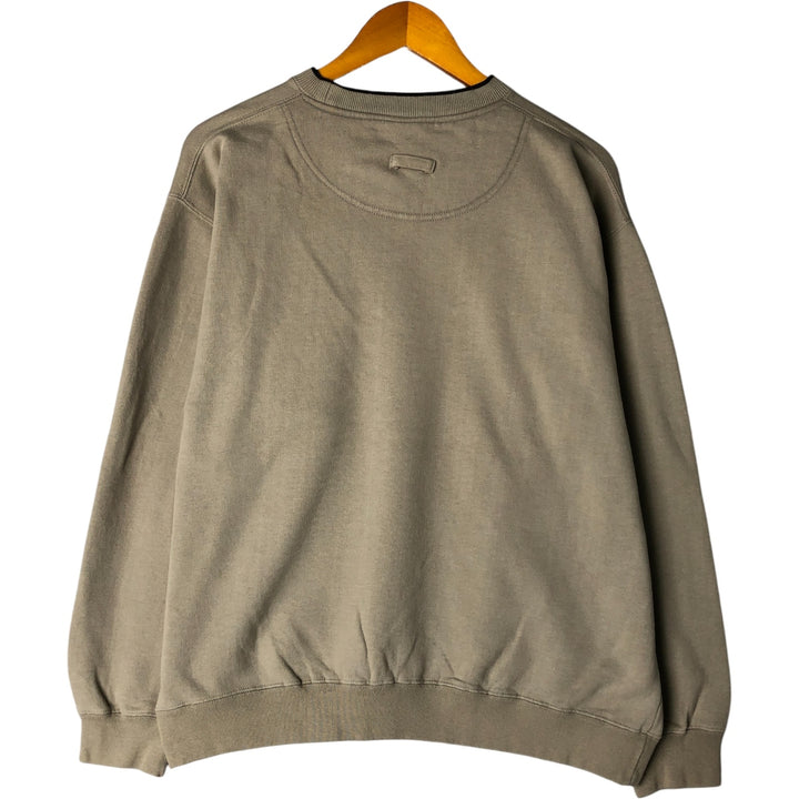 90'S Vintage Columbia Logo Sweatshirt, Men's Size L cotton gray type Vintage Second Hand