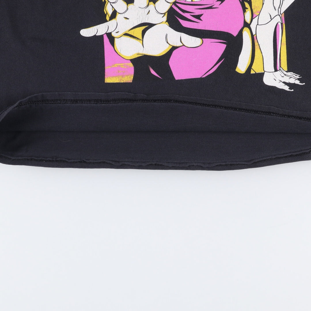 DRAGONBALL Z Dragon Ball Z Anime Character Print T-shirt Men's M size cotton black type Vintage Second Hand