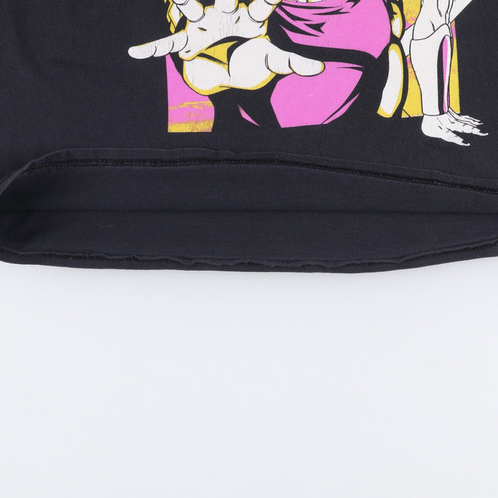 DRAGONBALL Z Dragon Ball Z Anime Character Print T-shirt Men's M size cotton black type Vintage Second Hand