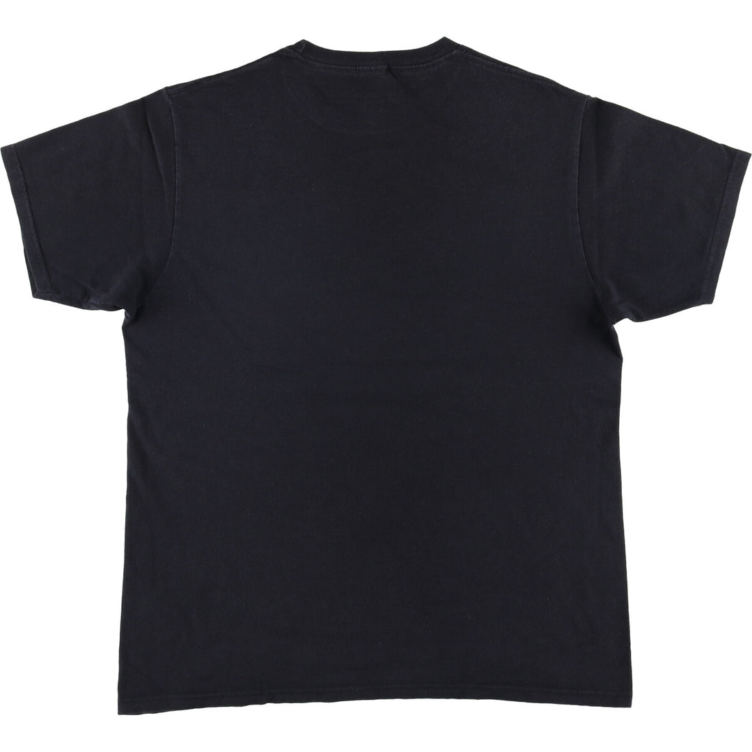 00'S NARUTO SHIPPUDEN Naruto Shippuden Uchiha Itachi Anime Character Print T-Shirt Men's M size cotton black type Vintage Second Hand
