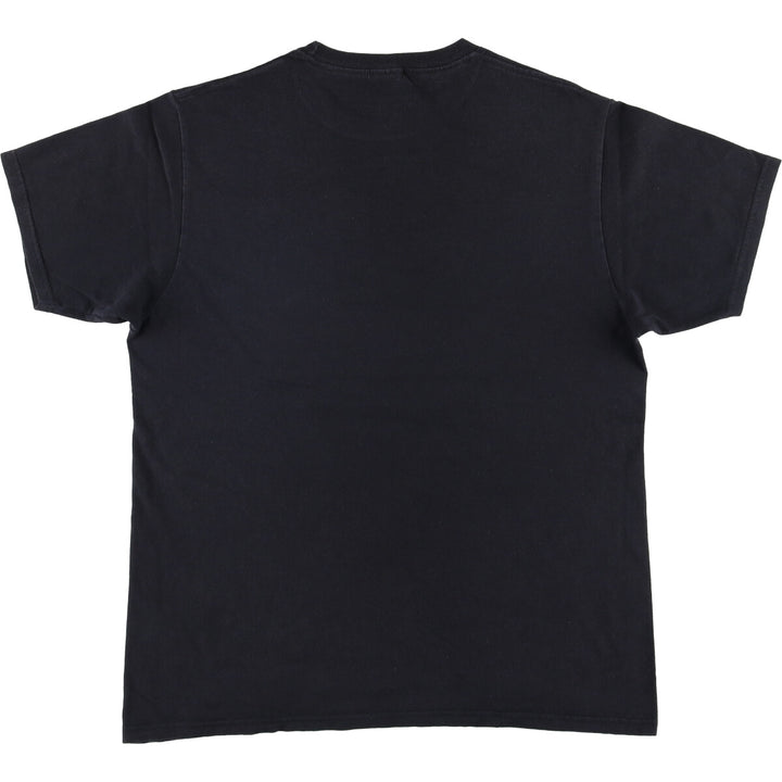 00'S NARUTO SHIPPUDEN Naruto Shippuden Uchiha Itachi Anime Character Print T-Shirt Men's M size cotton black type Vintage Second Hand
