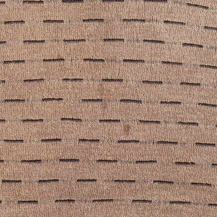Pierre Cardin all-over print knit sweater, made in Canada, men's size S others Beige type Vintage Second Hand