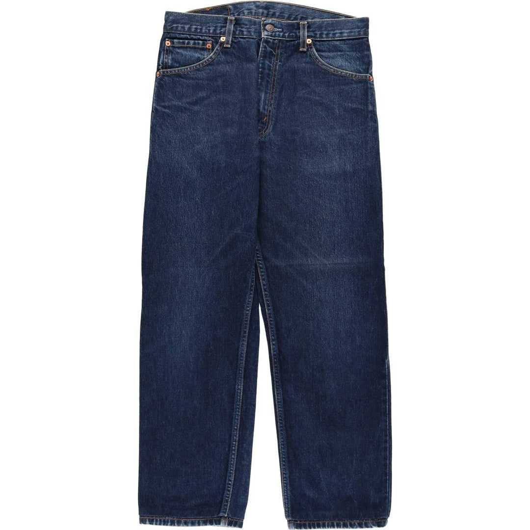 2000'S Levi's 521 02 Euro Model Tapered Denim Pants, Men's Size W30 cotton blue type Vintage Second Hand
