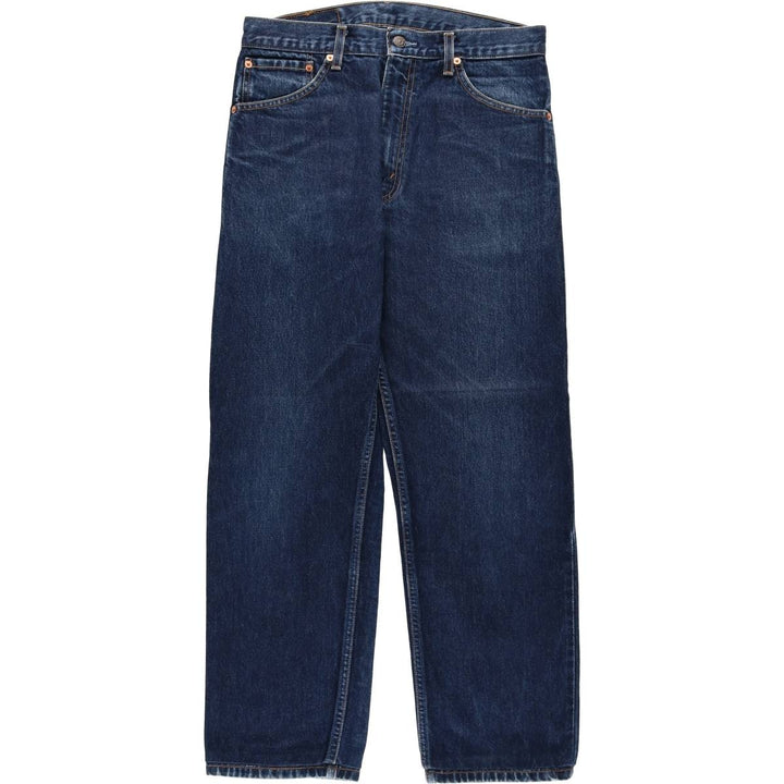 2000'S Levi's 521 02 Euro Model Tapered Denim Pants, Men's Size W30 cotton blue type Vintage Second Hand