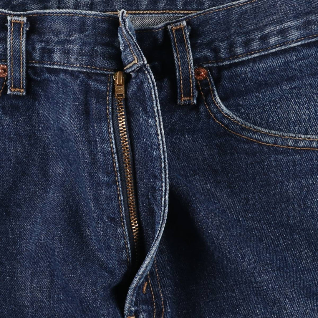 2000'S Levi's 521 02 Euro Model Tapered Denim Pants, Men's Size W30 cotton blue type Vintage Second Hand