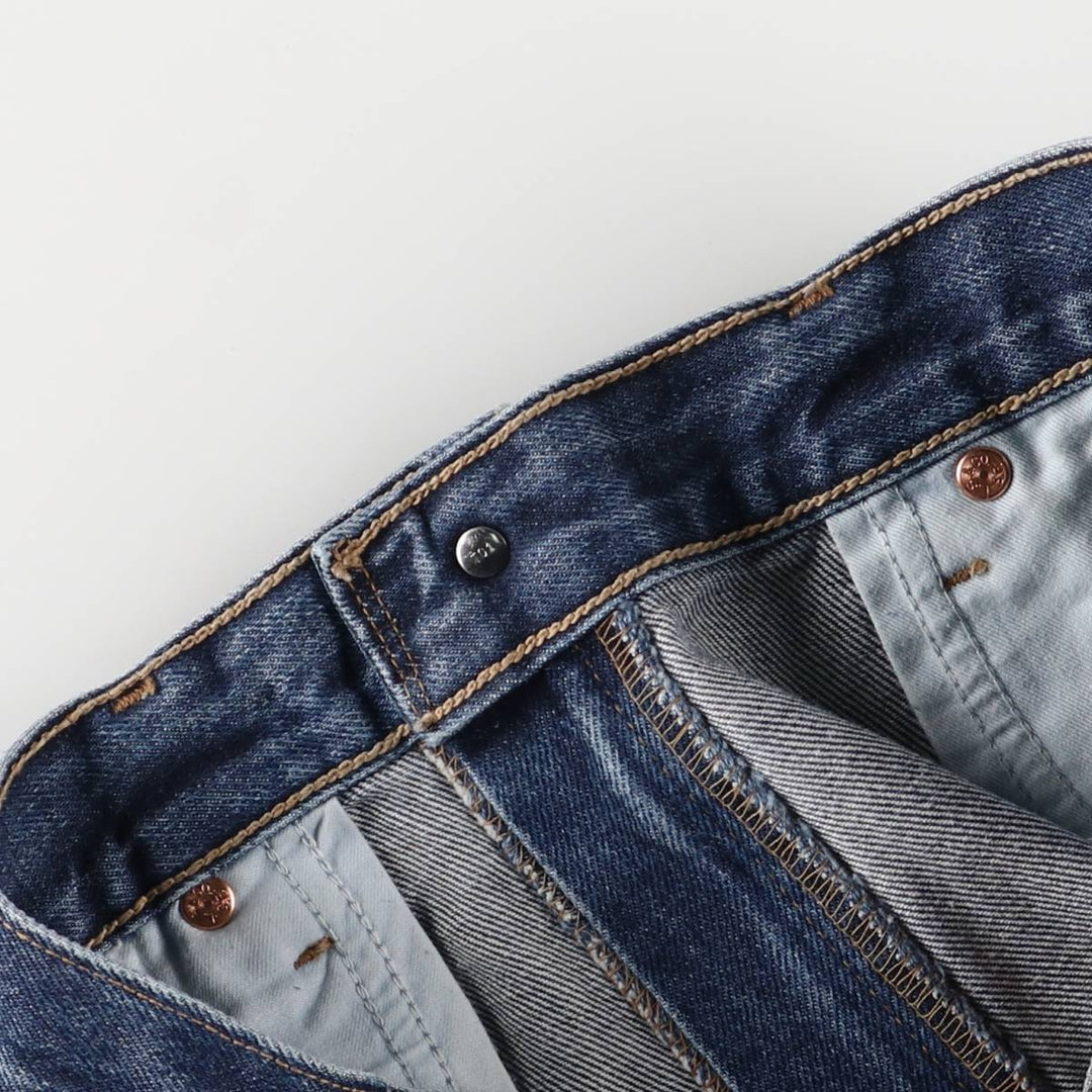 2000'S Levi's 521 02 Euro Model Tapered Denim Pants, Men's Size W30 cotton blue type Vintage Second Hand