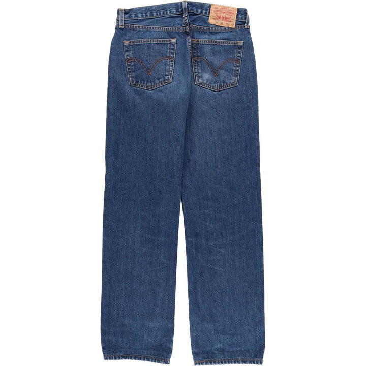 Levi's 751 Euro Model Straight Denim Pants, Men's Size W32 cotton blue type Vintage Second Hand