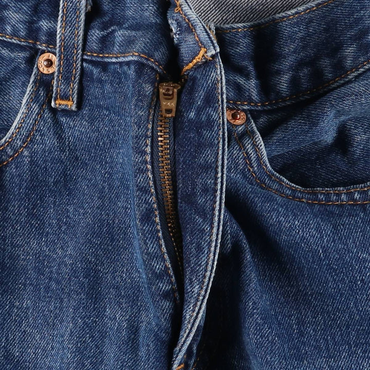 Levi's 751 Euro Model Straight Denim Pants, Men's Size W32 cotton blue type Vintage Second Hand