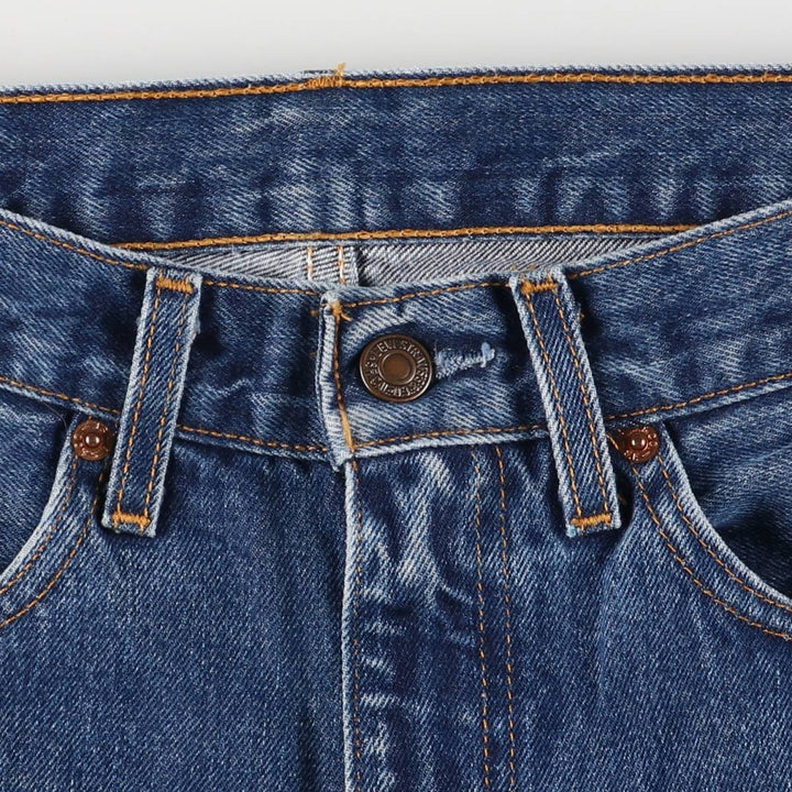 Levi's 751 Euro Model Straight Denim Pants, Men's Size W32 cotton blue type Vintage Second Hand