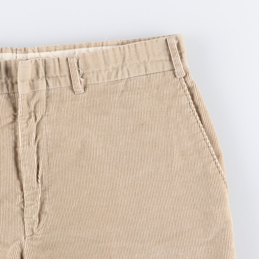 Vintage Lee corduroy pants, made in the USA, men's size W31. cotton Beige type Vintage Second Hand