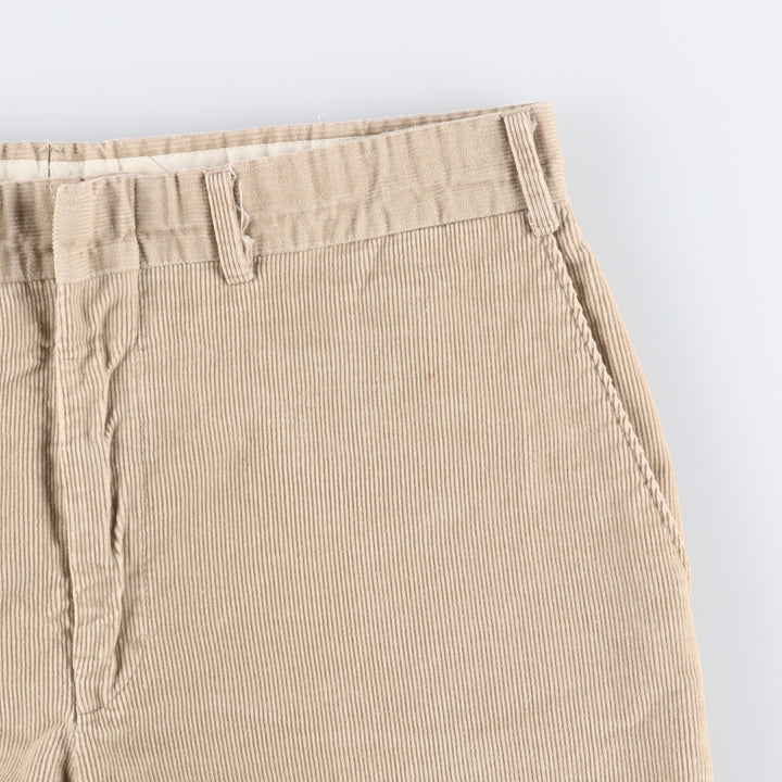 Vintage Lee corduroy pants, made in the USA, men's size W31. cotton Beige type Vintage Second Hand