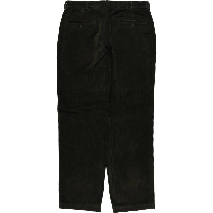 Brooks Brothers 346 Corduroy Pants, Men's, Size W36 cotton brown type Vintage Second Hand