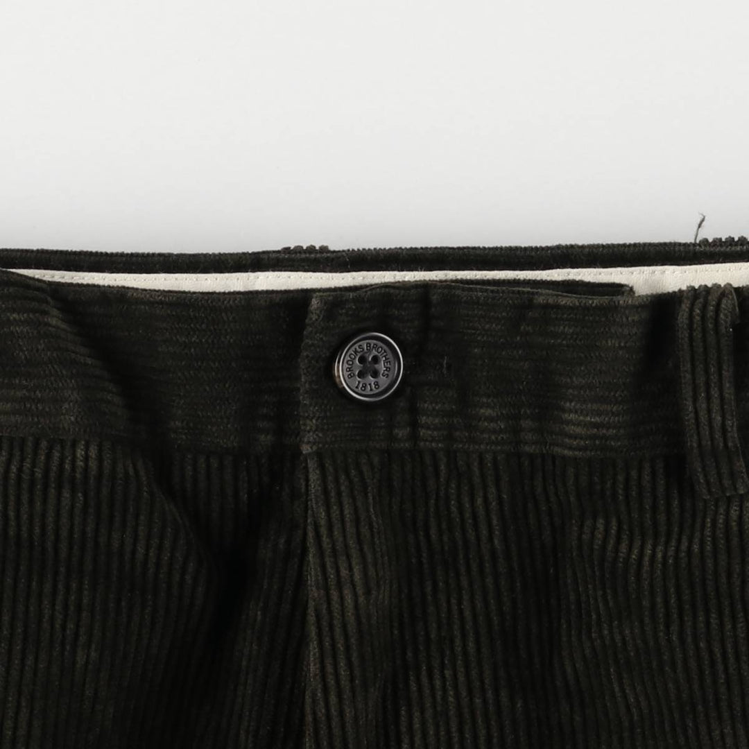 Brooks Brothers 346 Corduroy Pants, Men's, Size W36 cotton brown type Vintage Second Hand