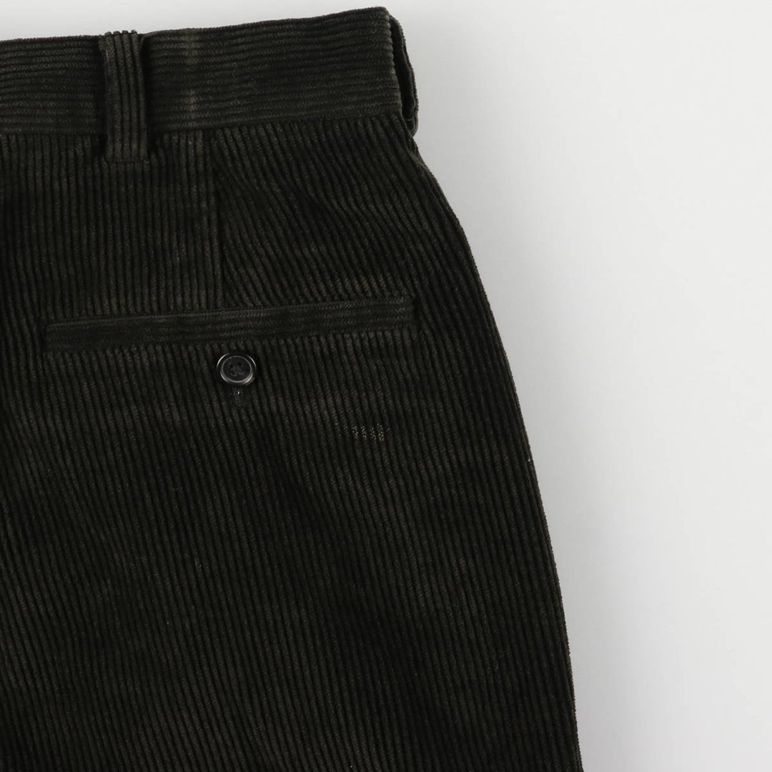 Brooks Brothers 346 Corduroy Pants, Men's, Size W36 cotton brown type Vintage Second Hand