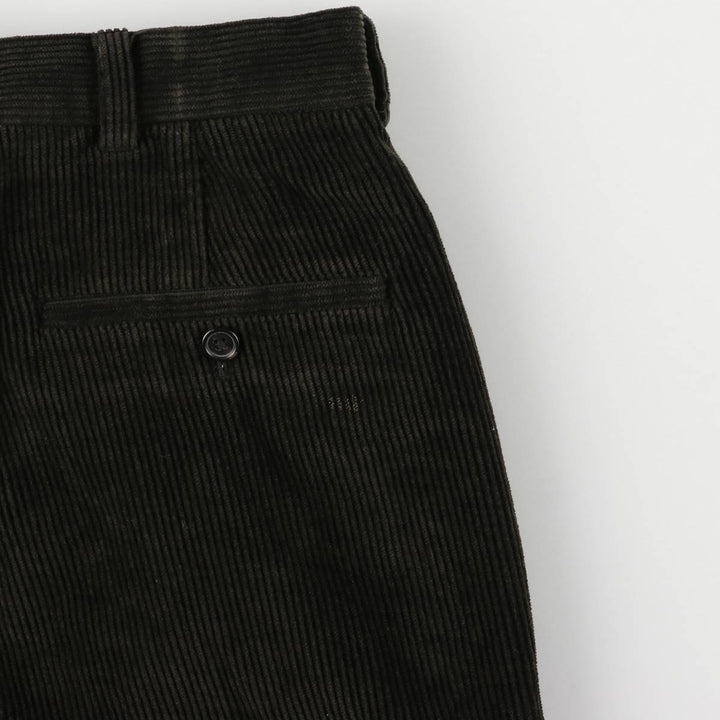 Brooks Brothers 346 Corduroy Pants, Men's, Size W36 cotton brown type Vintage Second Hand
