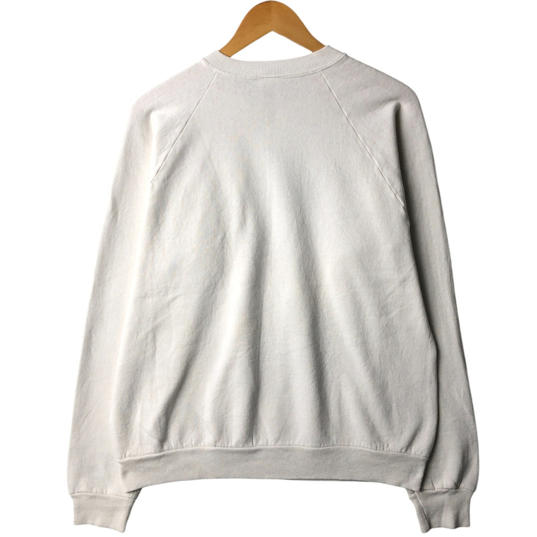 Vintage Disney Mickey Mouse character sweatshirt, made in the USA, size XL, men's cotton white type Vintage Second Hand