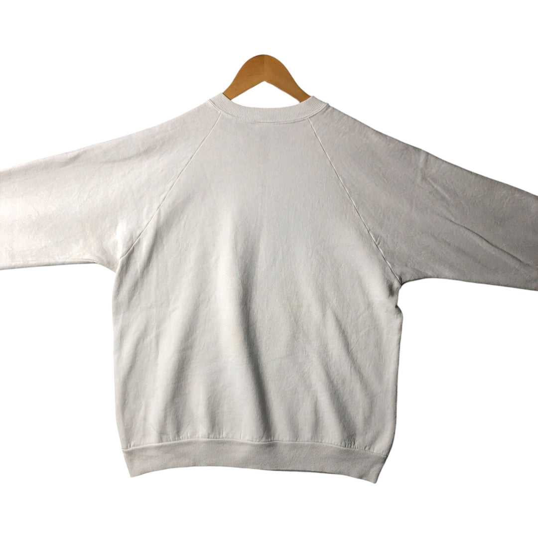 Vintage Disney Mickey Mouse character sweatshirt, made in the USA, size XL, men's cotton white type Vintage Second Hand
