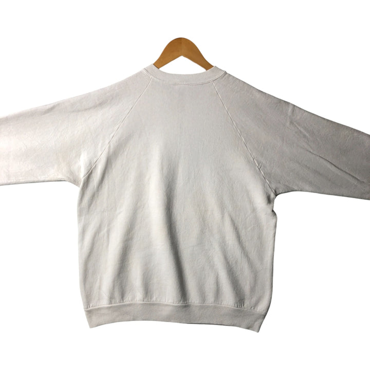 Vintage Disney Mickey Mouse character sweatshirt, made in the USA, size XL, men's cotton white type Vintage Second Hand