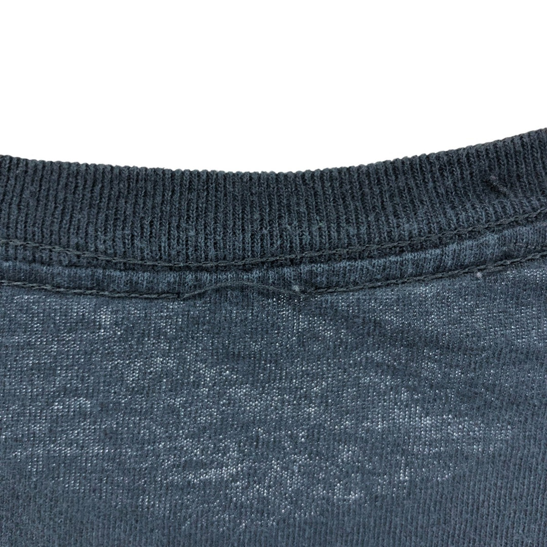 Metallica Skull Pattern Band T-shirt Band Tee Men's S size unclear black type Vintage Second Hand