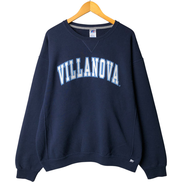 Russell College Sweatshirt, Men's XL cotton navy blue type Vintage Second Hand