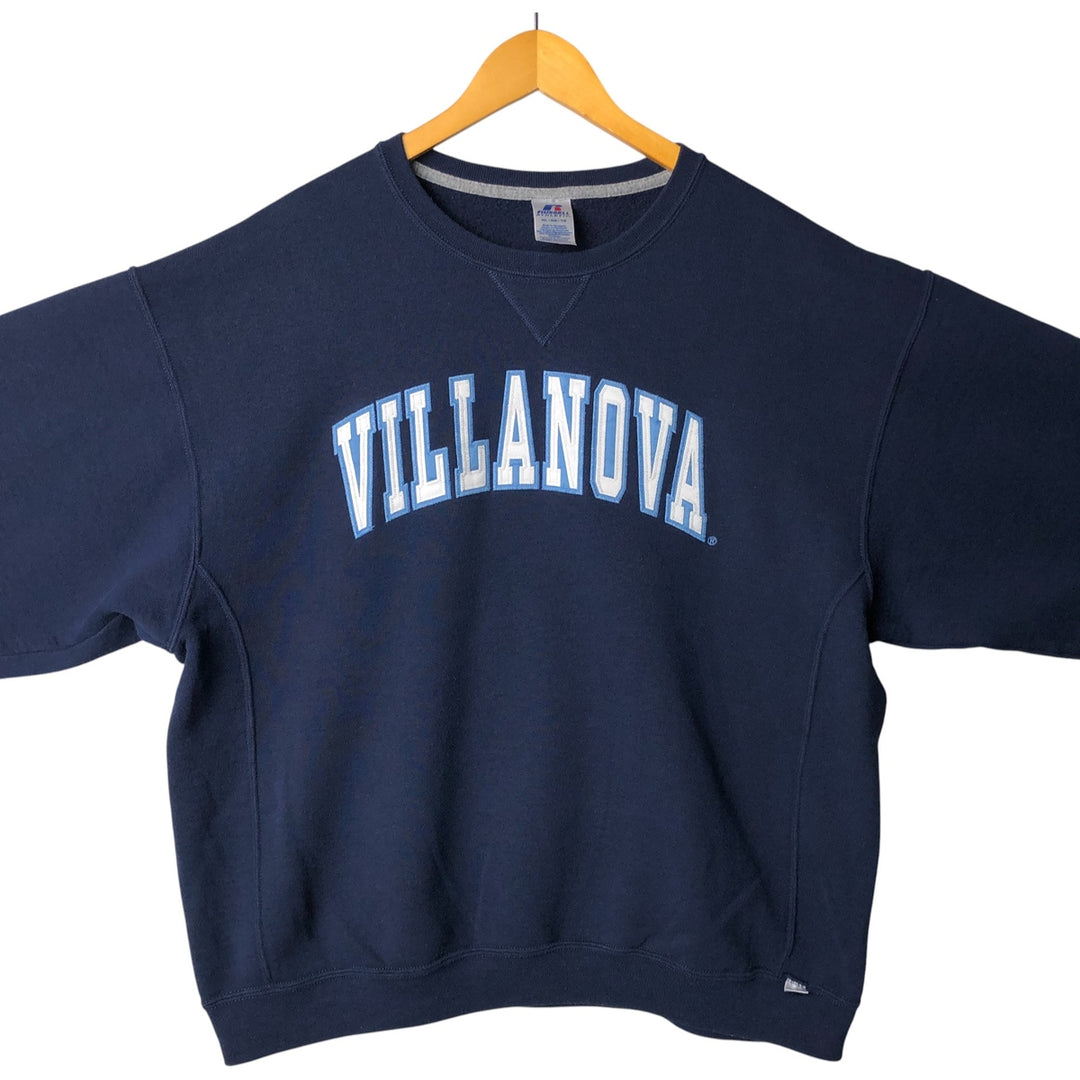 Russell College Sweatshirt, Men's XL cotton navy blue type Vintage Second Hand