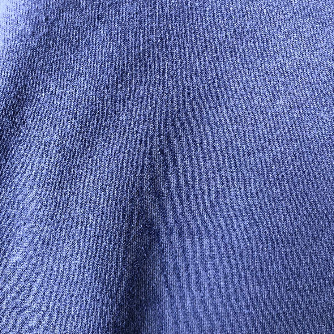 Hanes plain blank sweatshirt, men's size M, vintage cotton navy blue type Vintage Second Hand