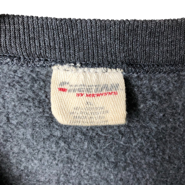 Vintage 90'S plain blank sweatshirt, men's size XL unclear Charcoal Vintage Second Hand