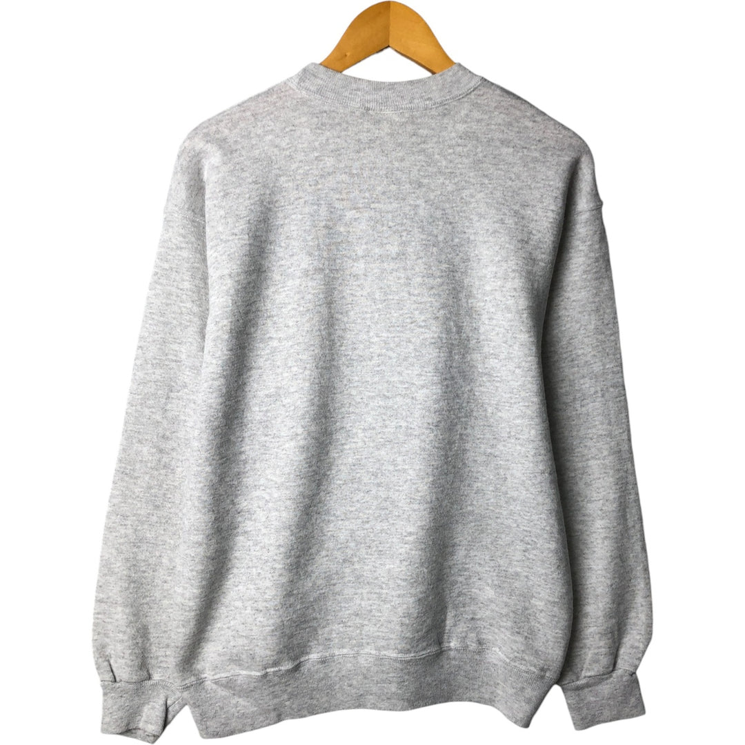 Vintage 90'S Hanes Izzy character sweatshirt, made in the USA, size L, men's cotton gray type Vintage Second Hand