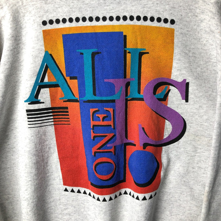 Vintage Hard Rock Cafe advertising sweatshirt, made in the USA, men's size XL. cotton gray type Vintage Second Hand