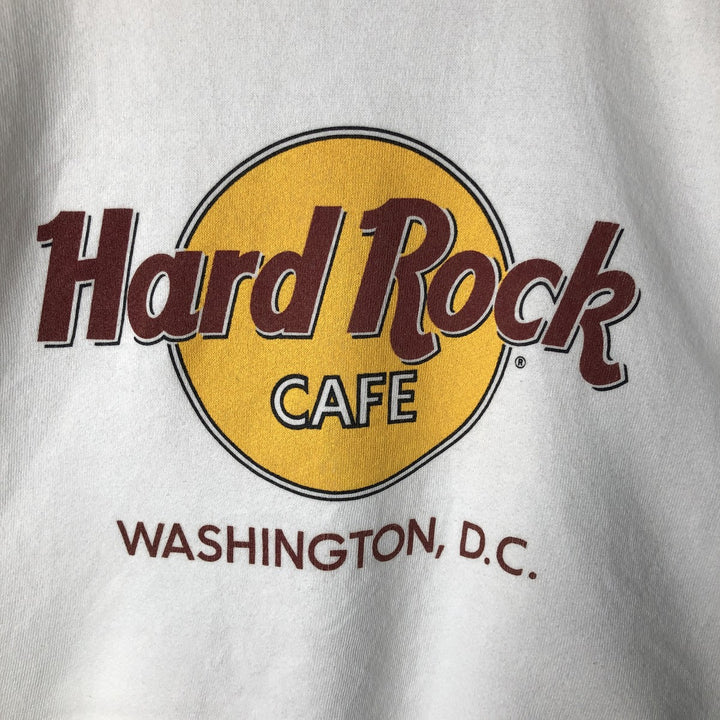 Vintage Hard Rock Cafe advertising sweatshirt, made in the USA, men's size XL. cotton white type Vintage Second Hand