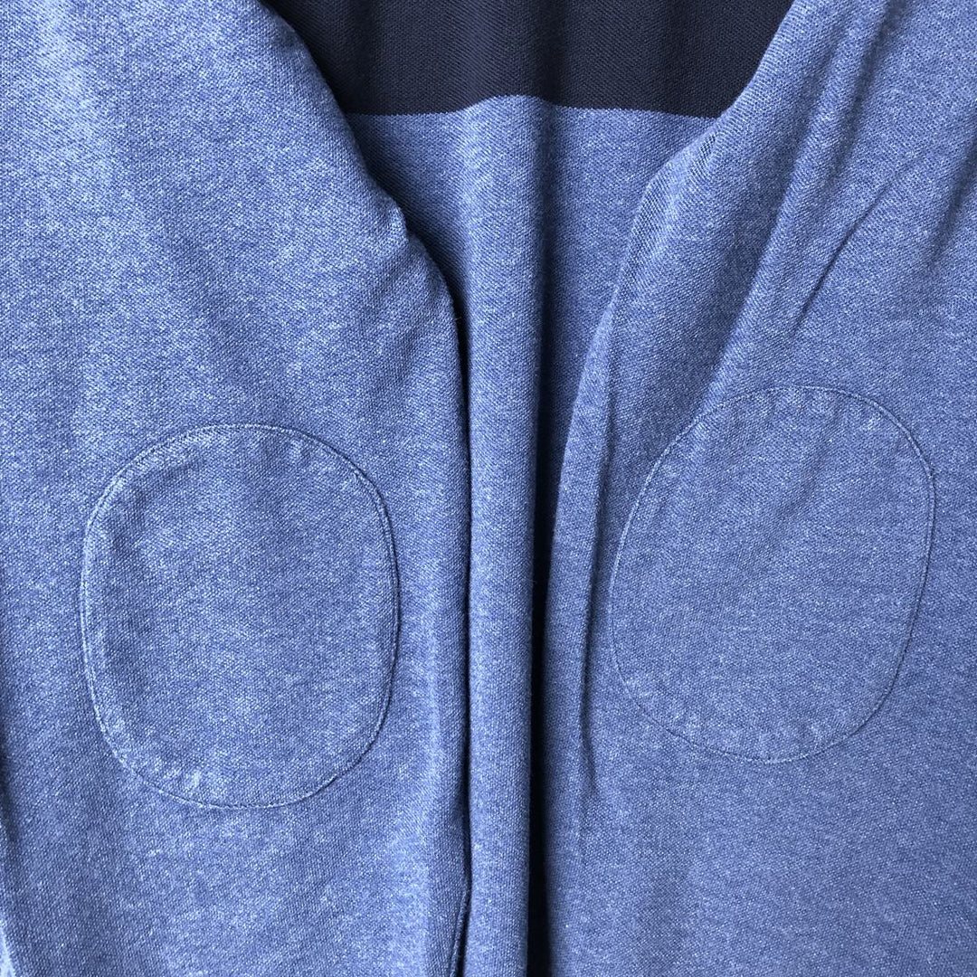 Ralph Lauren POLO by Ralph Lauren long sleeve polo shirt, men's XL size cotton blue type Vintage Second Hand