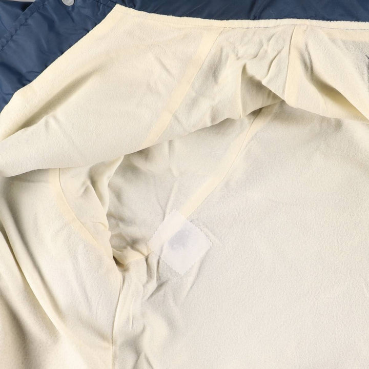 Vintage 1990'S Champion USNA Naval Academy College Coach's Jacket, Made in USA, Men's XL Nylon navy blue type Vintage Second Hand