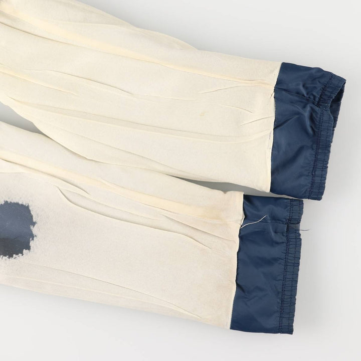 Vintage 1990'S Champion USNA Naval Academy College Coach's Jacket, Made in USA, Men's XL Nylon navy blue type Vintage Second Hand