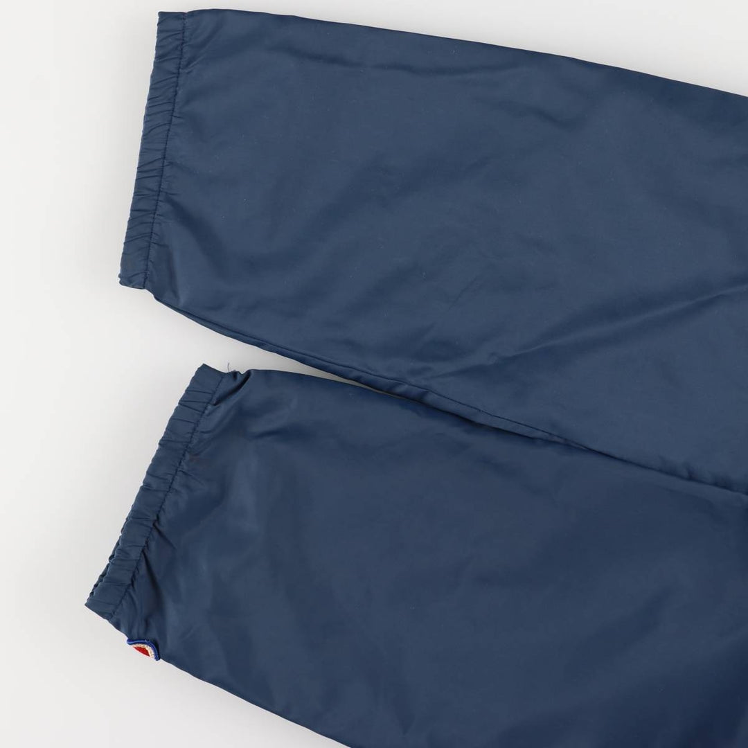 Vintage 1990'S Champion USNA Naval Academy College Coach's Jacket, Made in USA, Men's XL Nylon navy blue type Vintage Second Hand