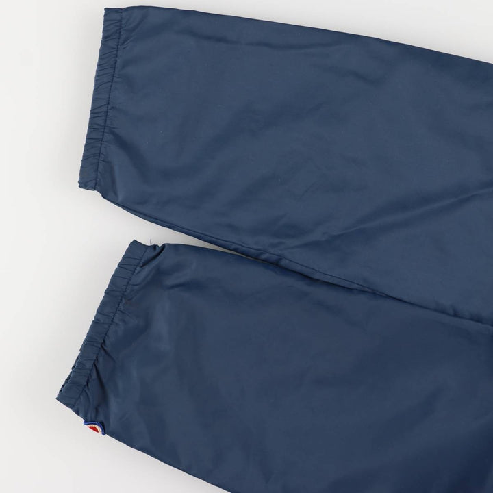 Vintage 1990'S Champion USNA Naval Academy College Coach's Jacket, Made in USA, Men's XL Nylon navy blue type Vintage Second Hand