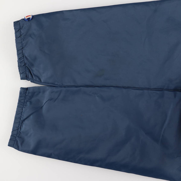 Vintage 1990'S Champion USNA Naval Academy College Coach's Jacket, Made in USA, Men's XL Nylon navy blue type Vintage Second Hand