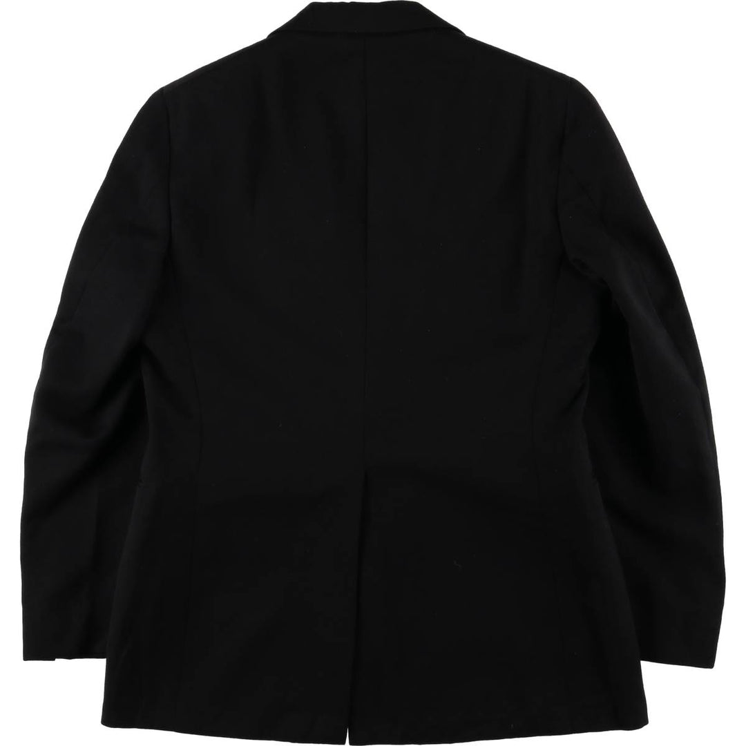 1970'S Ralph Lauren POLO by Ralph Lauren peak lapel tailored jacket, men's size small unclear black type Vintage Second Hand